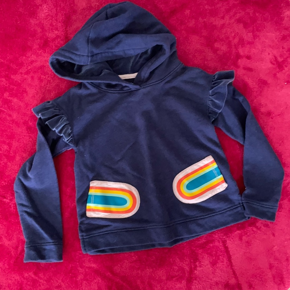 Blue Rainbow Hoodie